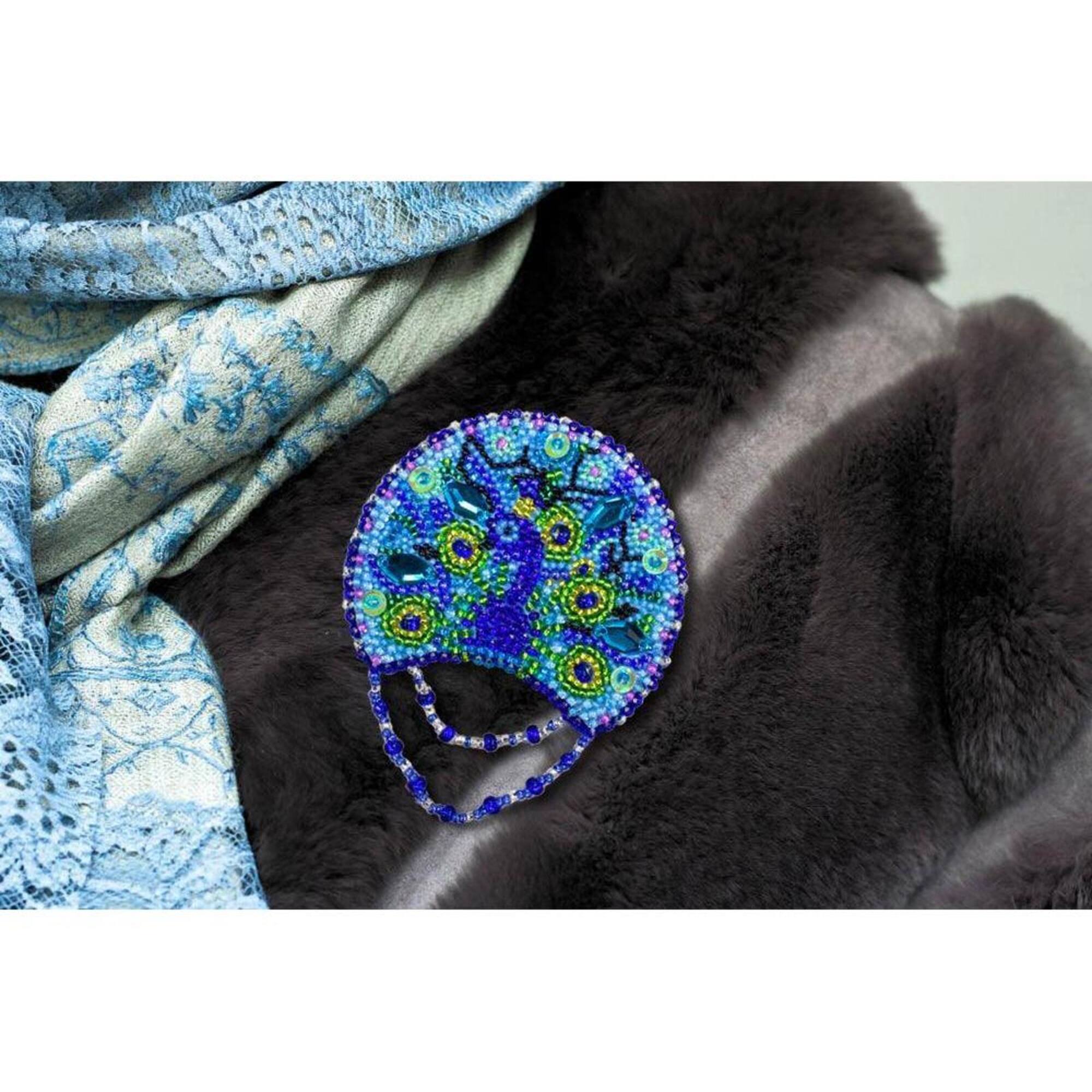 Abris Art Peacock Beading Decoration Kit